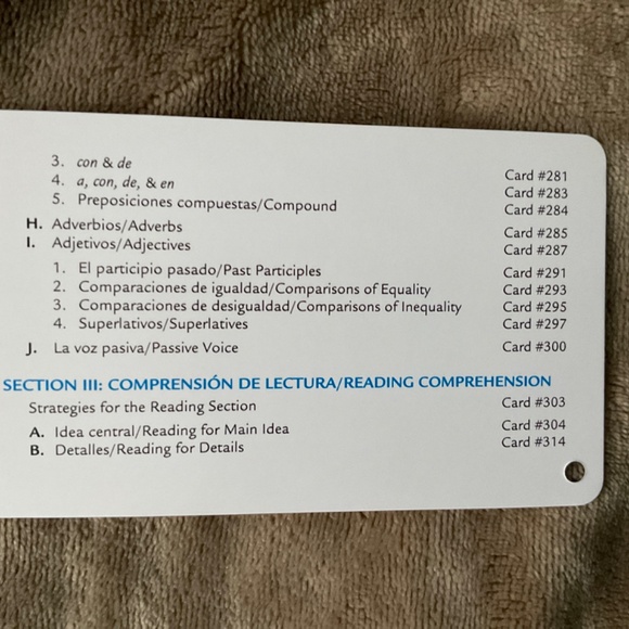 Barron’s  flash card for Spanish АР - Picture 7 of 9